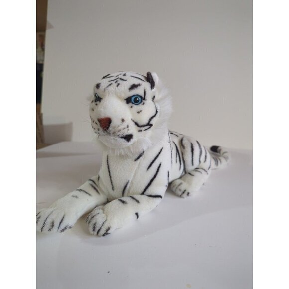 Plush  white tiger toy - Picture 1 of 6